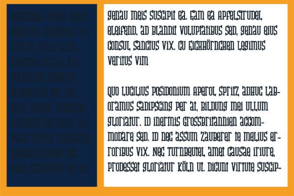 Kaliedophone Font PNG with transparent background - Preview 1