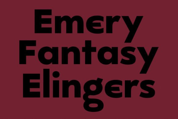 Krague Font PNG with transparent background - Preview 2