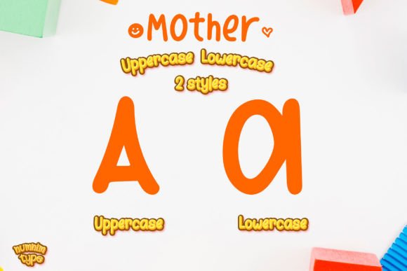 Mother Font PNG with transparent background - Preview 1