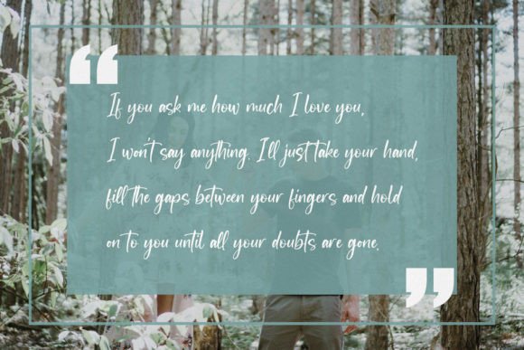 Newscript Font PNG with transparent background - Preview 3