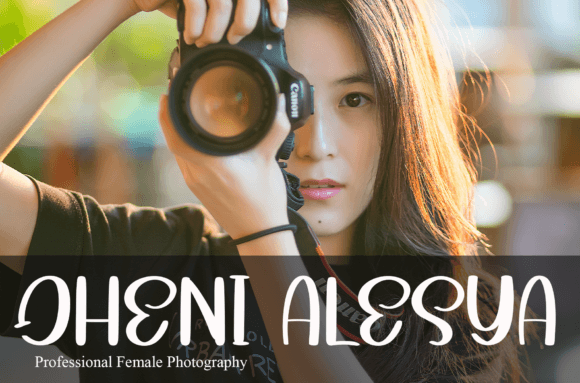 Pinkline Font PNG with transparent background - Preview 1