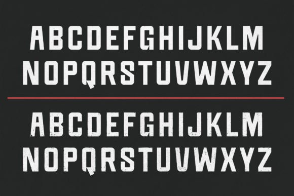 Quick Ravage Font PNG with transparent background - Preview 2