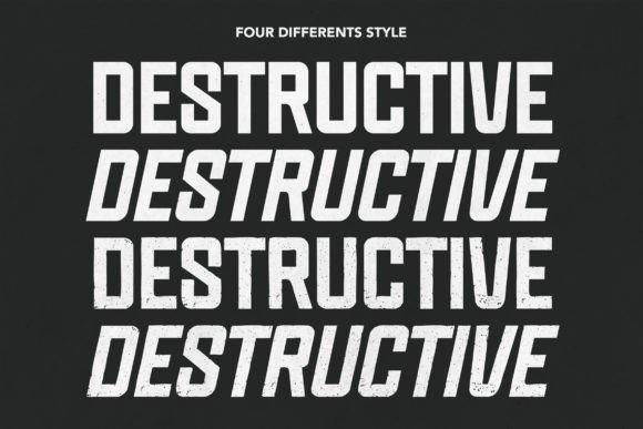 Quick Ravage Font PNG with transparent background - Preview 6