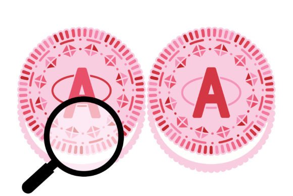 Sandwich Cookies Love Font PNG with transparent background - Preview 1