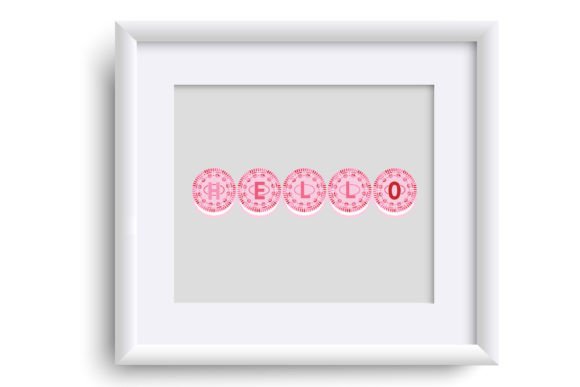 Sandwich Cookies Love Font PNG with transparent background - Preview 5