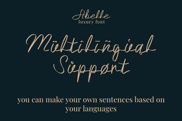 Abelle Font - Preview 3