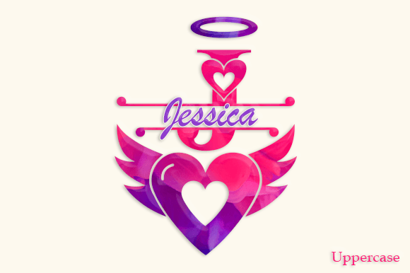 Angel Monogram Font - Preview 2