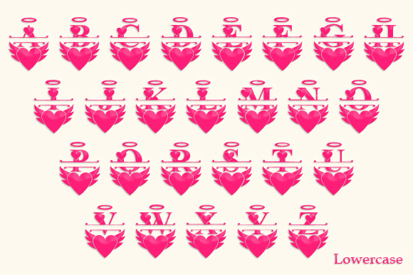Angel Monogram Font - Preview 4