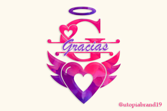 Angel Monogram Font - Preview 5