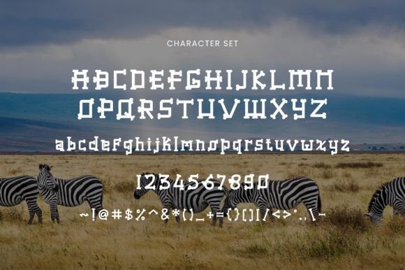 Bobone Animals Font - Preview 1