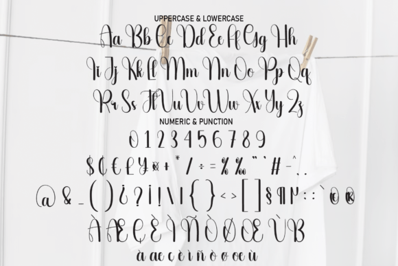 Clothes Font - Preview 6