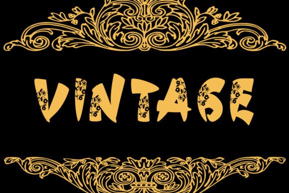Flower Polution Font - Preview 1