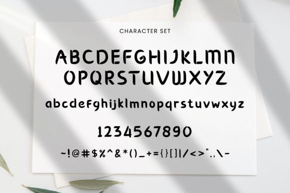 Leandro Sugeng Font PNG with transparent background - Preview 1