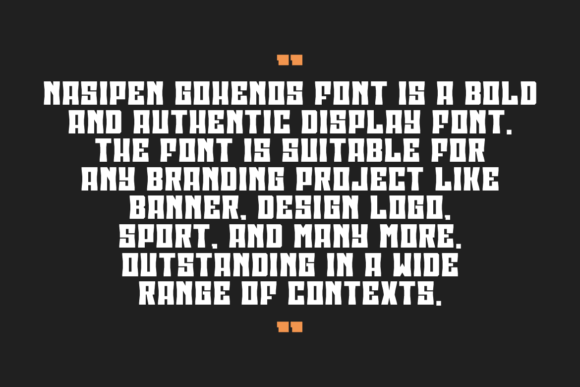 Nasipen Gohenos Font PNG with transparent background - Preview 3