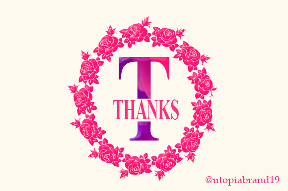 Rosena Monogram Font PNG with transparent background - Preview 5