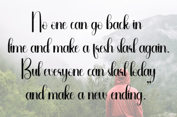 Backsound Font - Preview 5