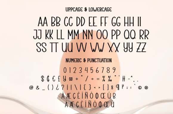 Chicken Eggs Font PNG with transparent background - Preview 6