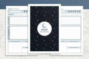 Dream Journal | Printable Template Graphic by JUNDI · Creative Fabrica