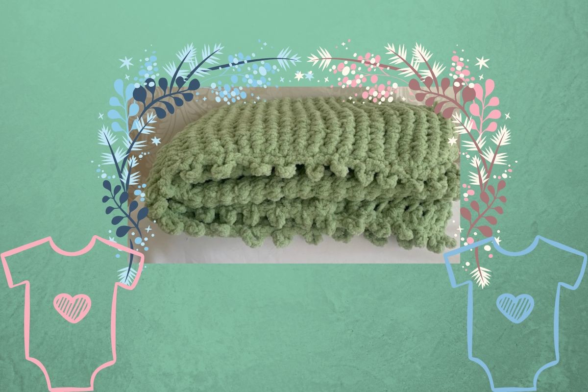 Three Crochet Babies Blanket PDF