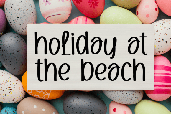 Easter Font - Preview 4