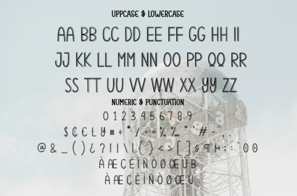 Alphabet Font - Preview 6