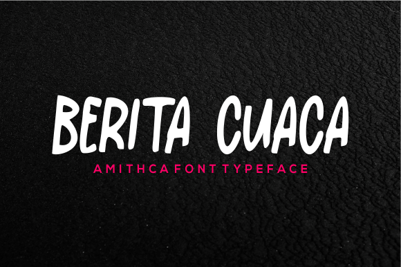 Amithca Font - Preview 1
