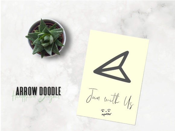 Arrow Doodle Font - Preview 3