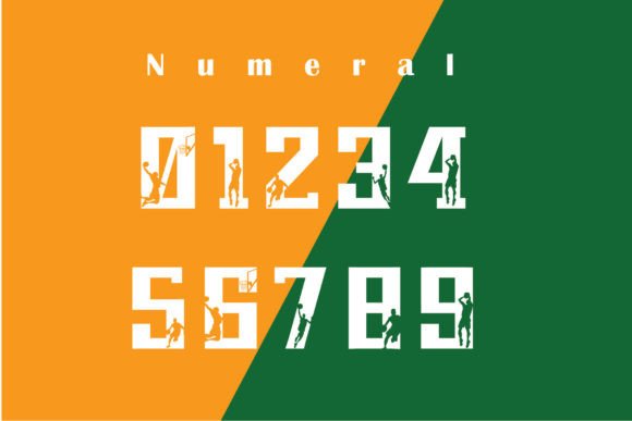 Basketball Font - Preview 2