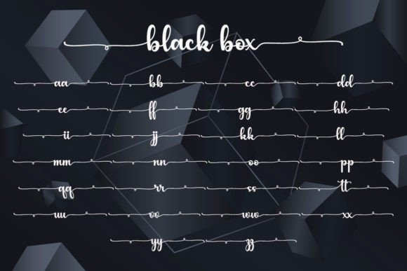 Black Box Font - Preview 4