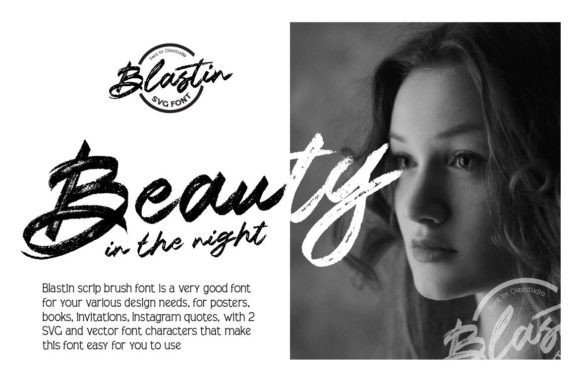 Blastin Font PNG with transparent background - Preview 3