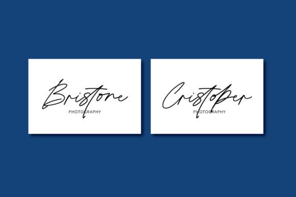 Blowing Signature Font - Preview 5