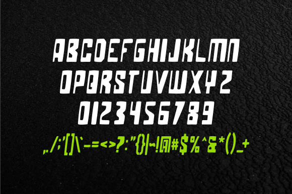 Bonophi Font PNG with transparent background - Preview 3