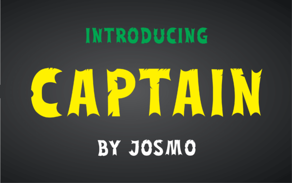 Captain Font - Preview 1