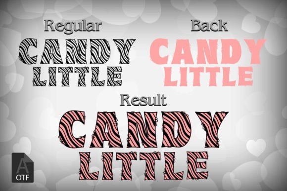 Candy Little Font - Preview 1