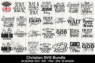 Christian SVG Bundle Graphic by creativemomenul022 · Creative Fabrica