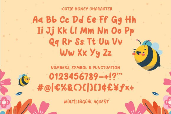 Cutiehoney Font - Preview 2