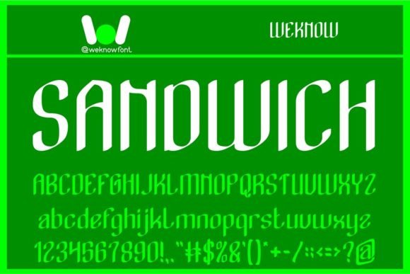 Exquisite Font - Preview 2