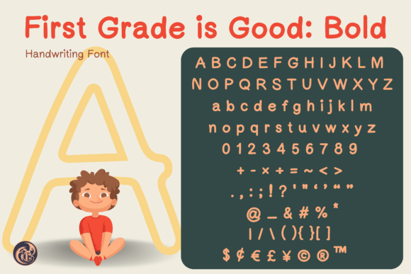 First Grade is Good Font - Preview 3