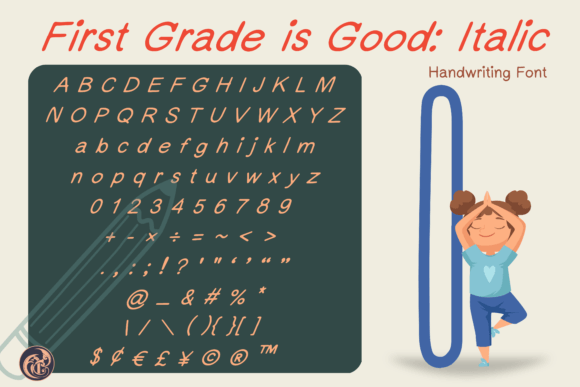 First Grade is Good Font - Preview 4