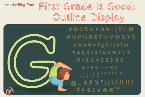 First Grade is Good Font - Preview 6