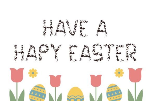 Funny Easter Font - Preview 2
