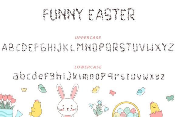 Funny Easter Font - Preview 5