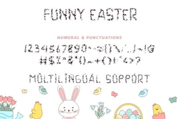 Funny Easter Font - Preview 6