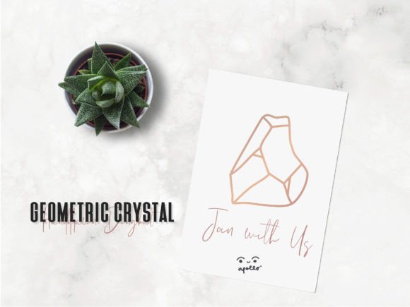 Geometric Crystal Font - Preview 3