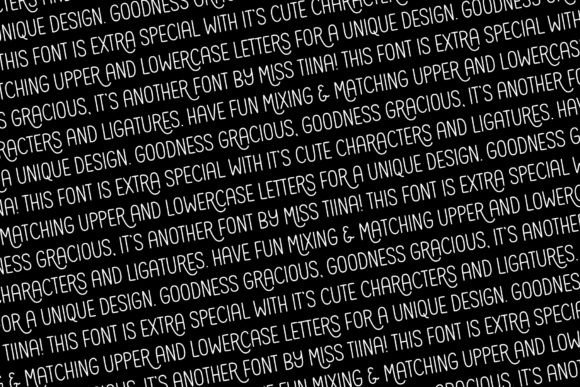 Gosh Darn Trouble Maker Font - Preview 4