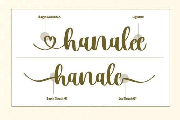 Hanale Font - Preview 5