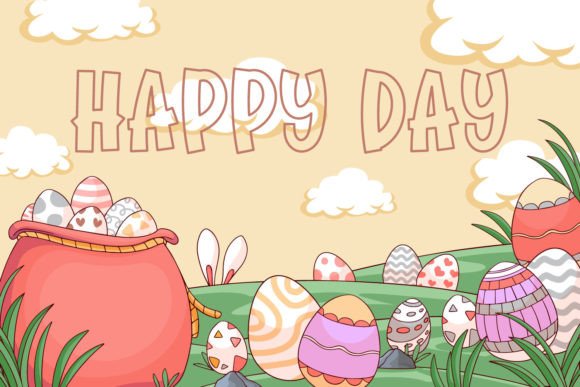 Hello Easter Font - Preview 1