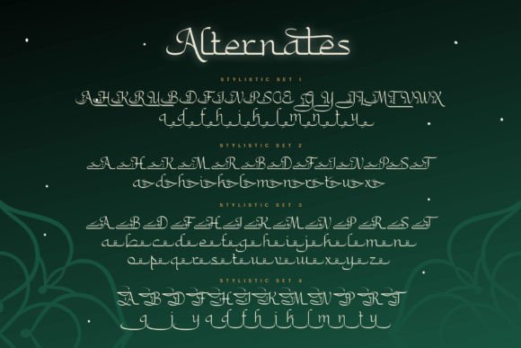 Kabyah Font PNG with transparent background - Preview 6