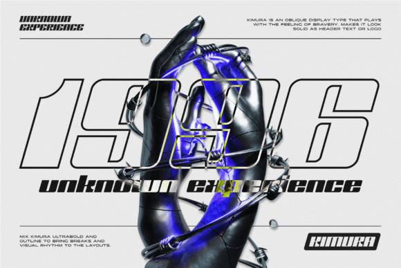 Kimura Font PNG with transparent background - Preview 3