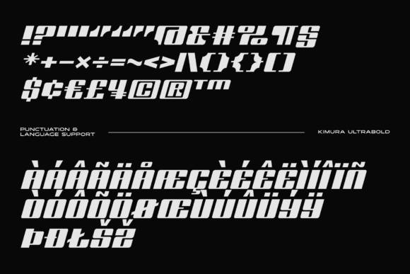 Kimura Font PNG with transparent background - Preview 4